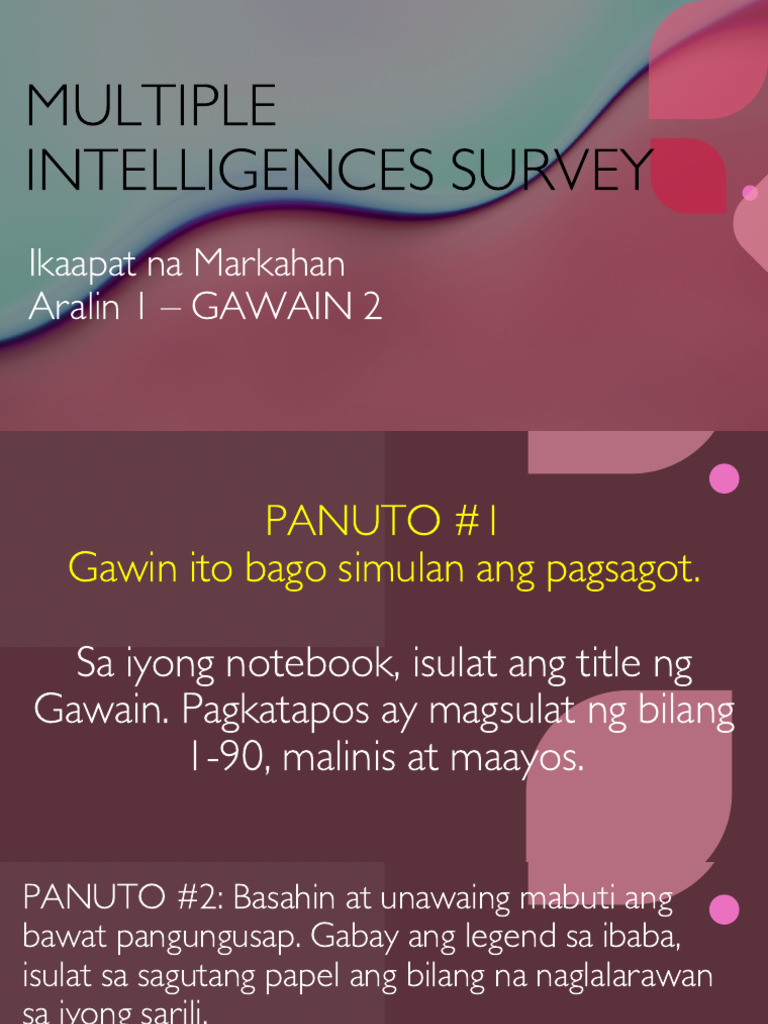 Multiple-Intelligences-survey - PPTX 20260319 093017 0000 | PDF