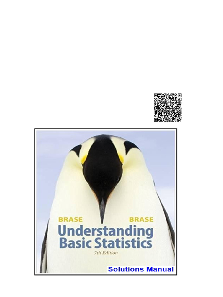 Understanding Basic Statistics 7th Edition Brase Solutions Manual | PDF ...
