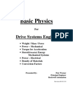 Basics For Drive System Engineers