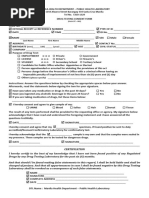 Drug Test Result Form Template Philippines | PDF | Drug Test | Health Care