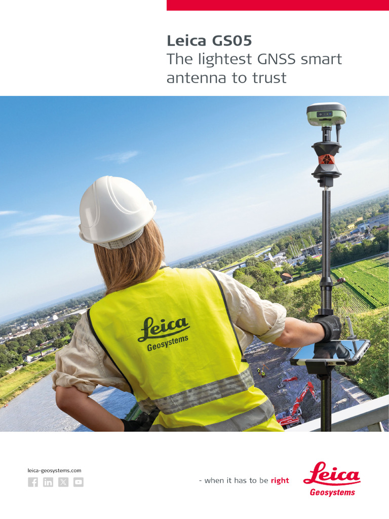 Leica Gs05 WHP 0725 en LR | PDF | Antenna (Radio) | Telecommunications ...