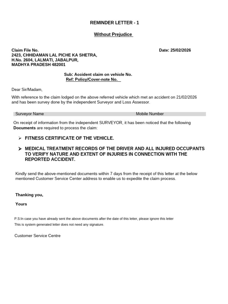 Insured Letters | PDF