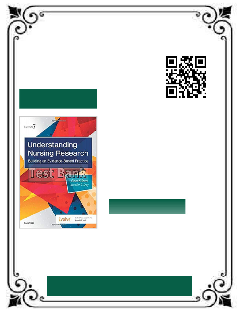 Understanding Nursing Research Building An Evidence Based Practice 7th ...