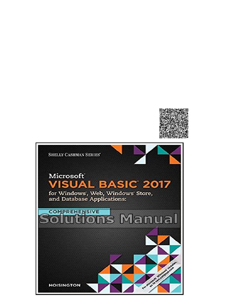 Microsoft Visual Basic 2017 For Windows Web and Database Applications ...