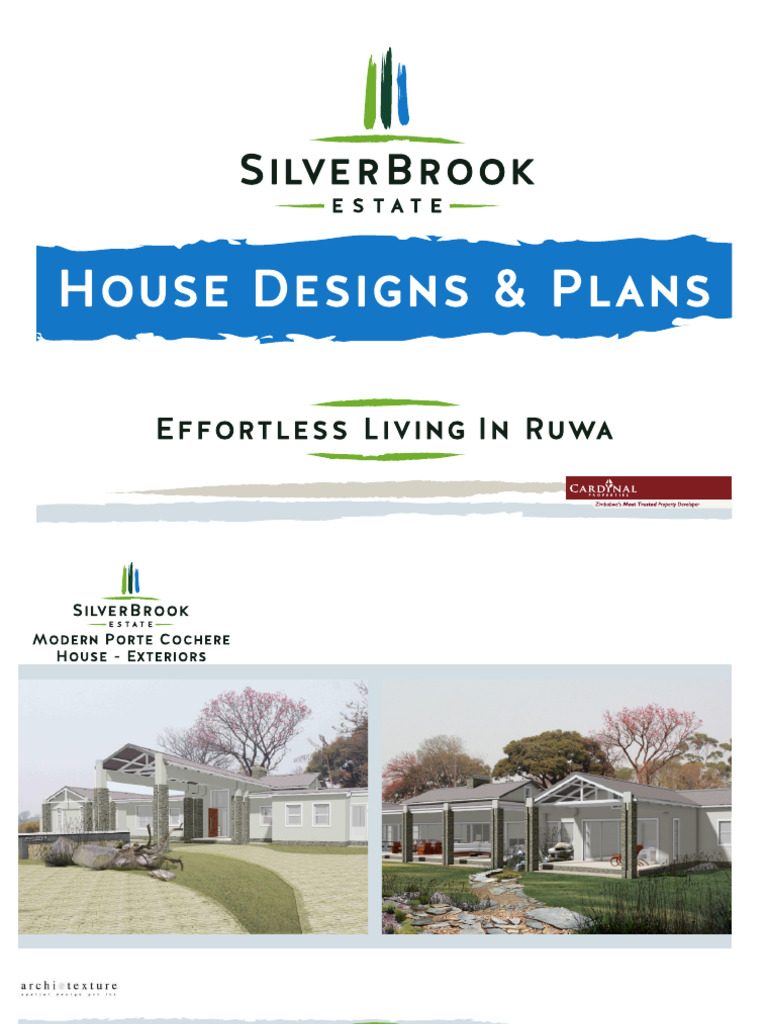 Silverbrook Estate - House Plans Brochure | PDF