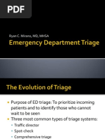 ESI Triage By Dr. Ryan Mirano