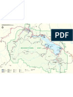 Park Map of Whiskeytown National Recreation Area