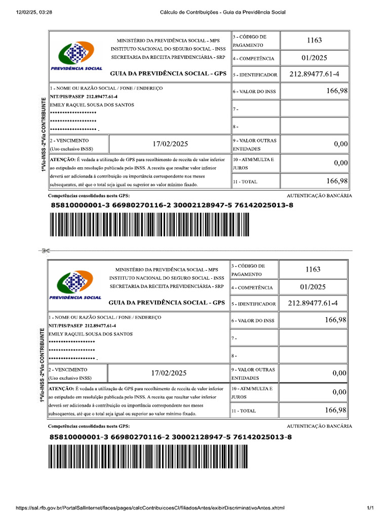 INSS | PDF