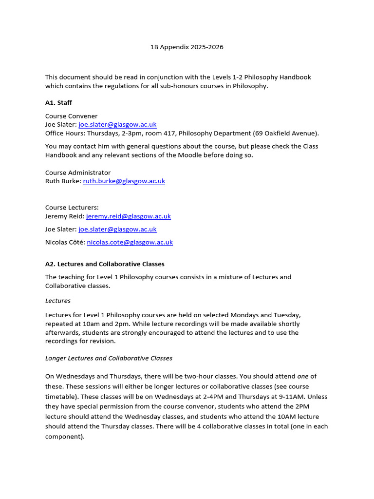 1B Appendix 2025 - 2026 | PDF