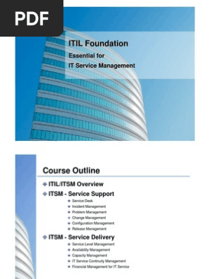 Itil Itil Service Level Agreement