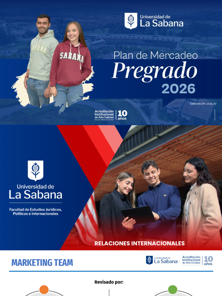 Plan de Mercadeo Rrii 2026-1 Aj | PDF