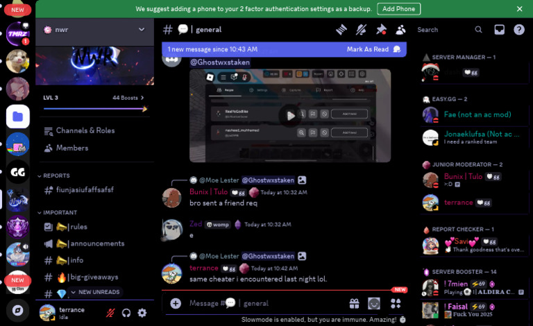 Discord #? General NWR | PDF