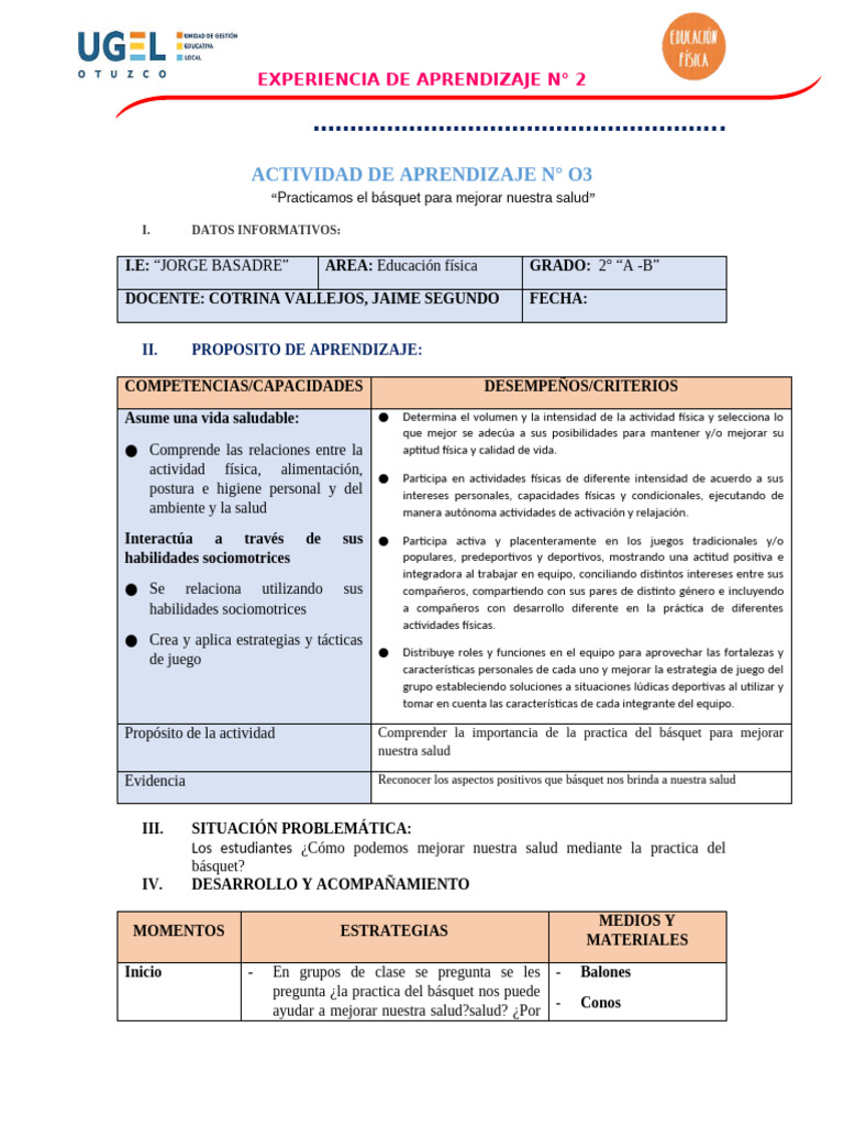 Actividad de Aprendizaje #4 | PDF