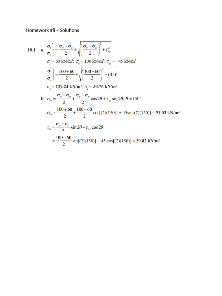 Homework 8 Solution | PDF