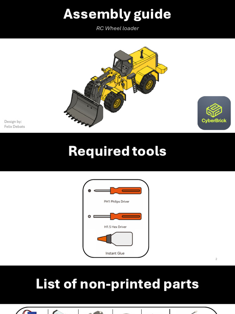 Wheelloader Assembly Manual | PDF