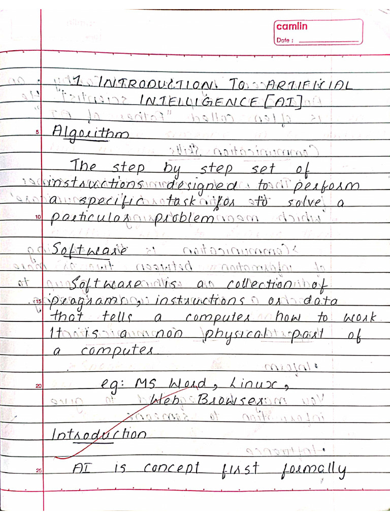 Class Note | PDF