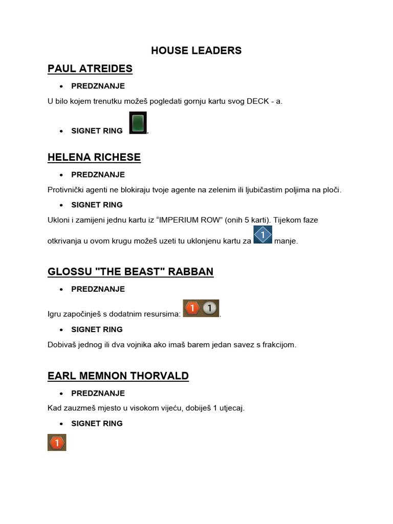 House Leaders | PDF