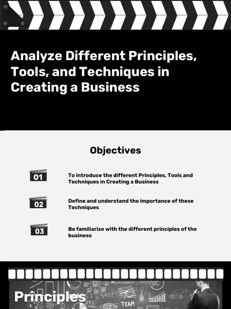 Analyze Different Principles, Tools, and Techniques in Creating A ...
