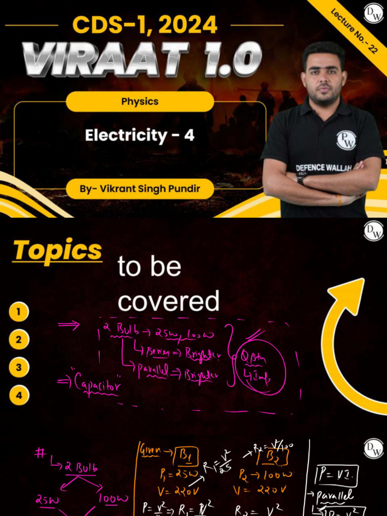 Physics 22 - Class Notes | PDF