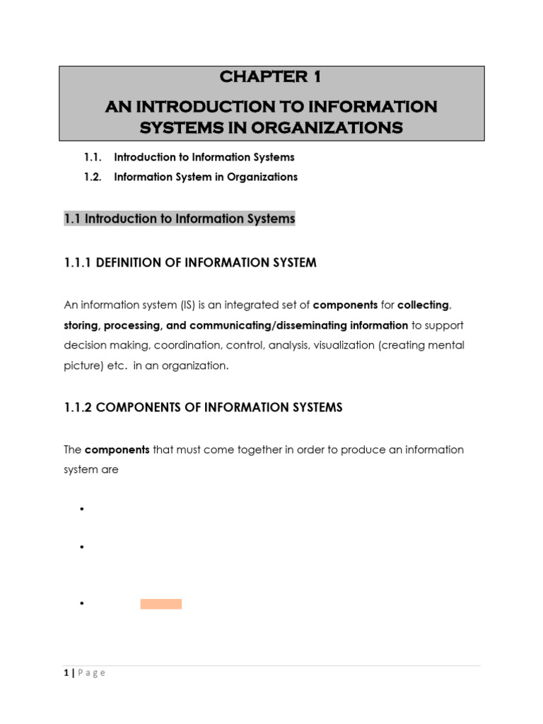 Chapter - 1 - Intro | PDF
