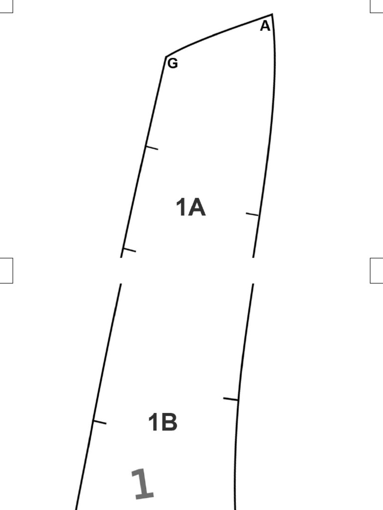 Digitigrade Padding Template Part 1 A4 | PDF