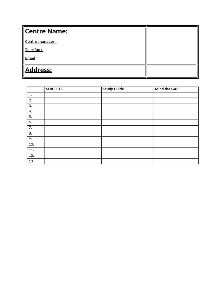 LTSM Request Template | PDF