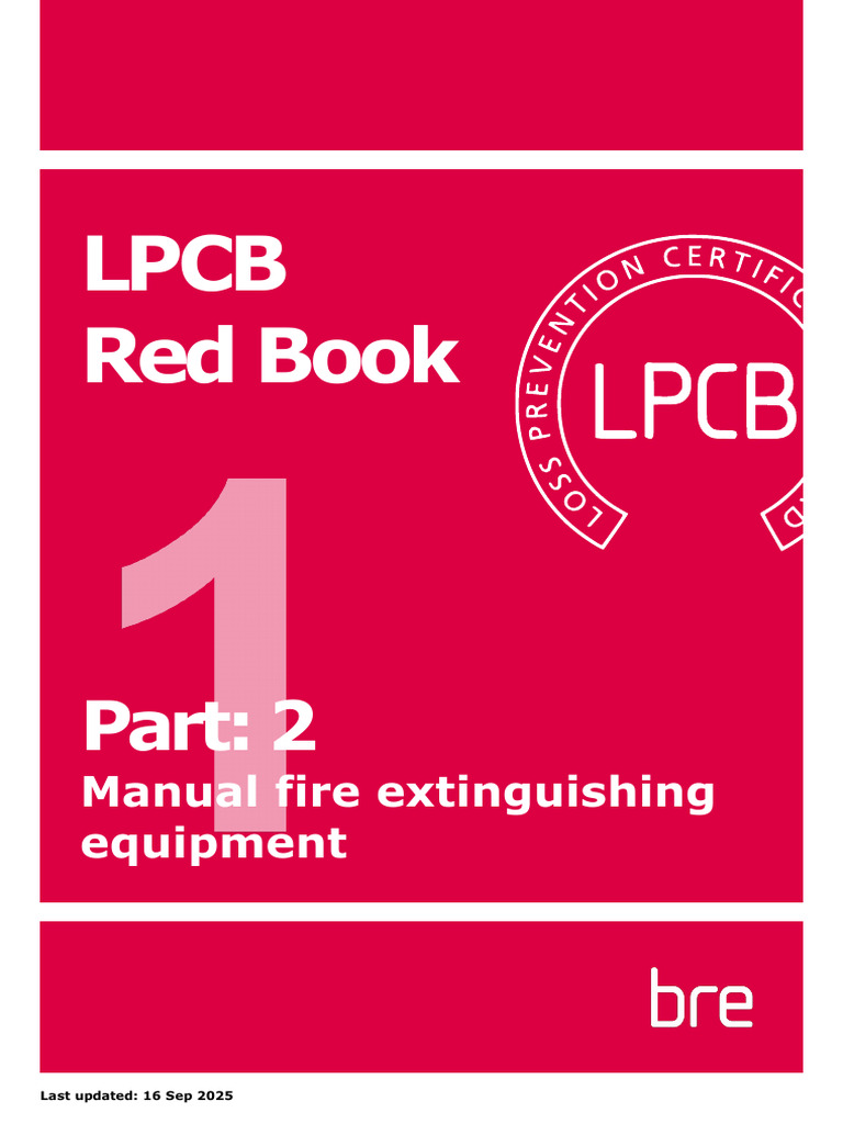 LPS - Red Book Vol 1 (Part 2) - Manual Fire Extinguishing Equipment | PDF