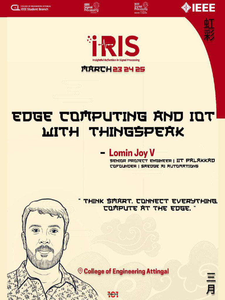 Edge Computing and Iot With Thinkspeak | PDF