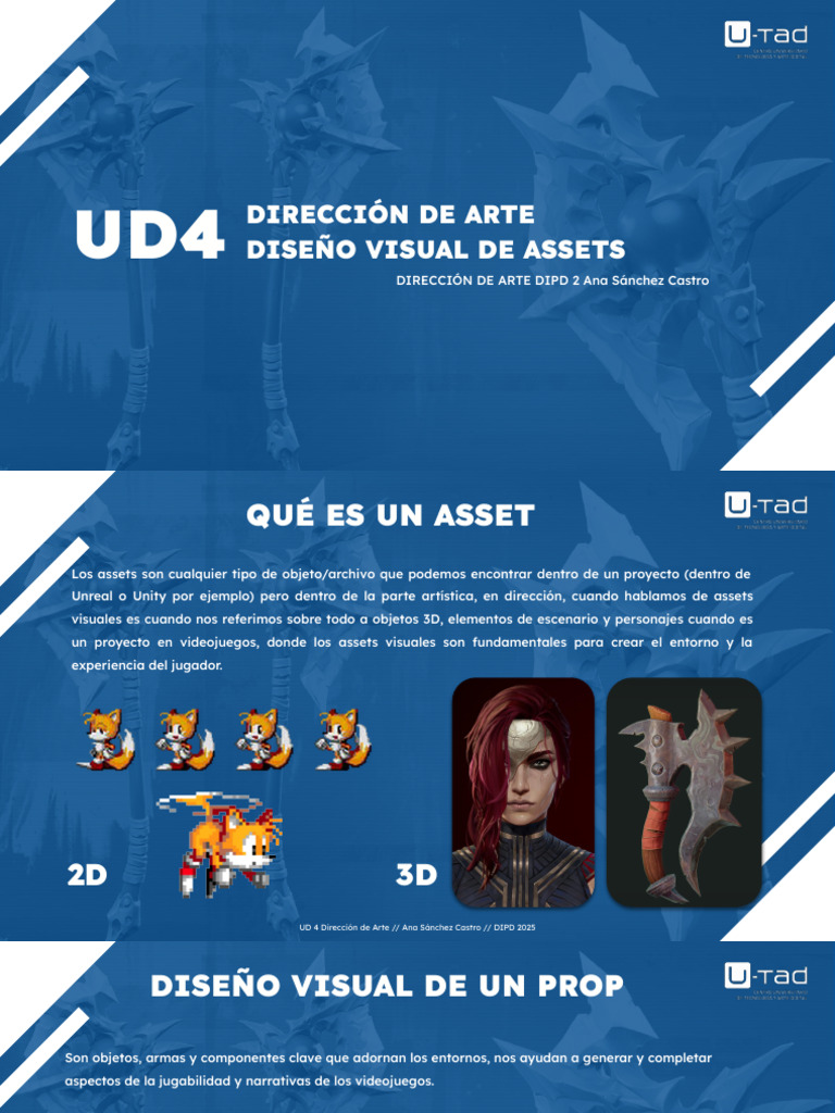 UD 4 - Diseño Visual de Assets para Videojuegos | PDF