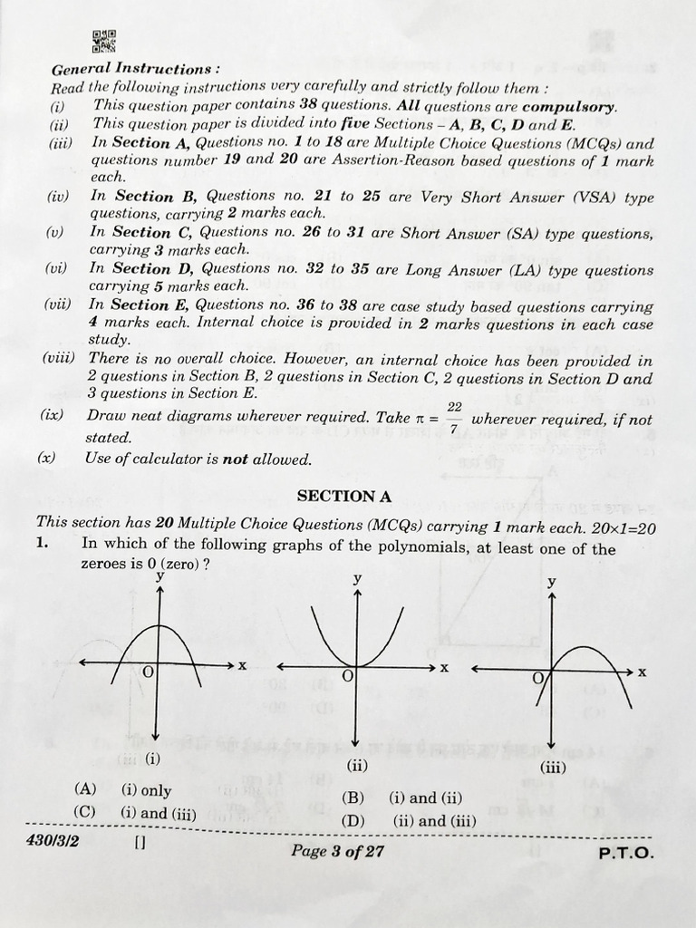 Class 10 Maths Basic 2026 | PDF