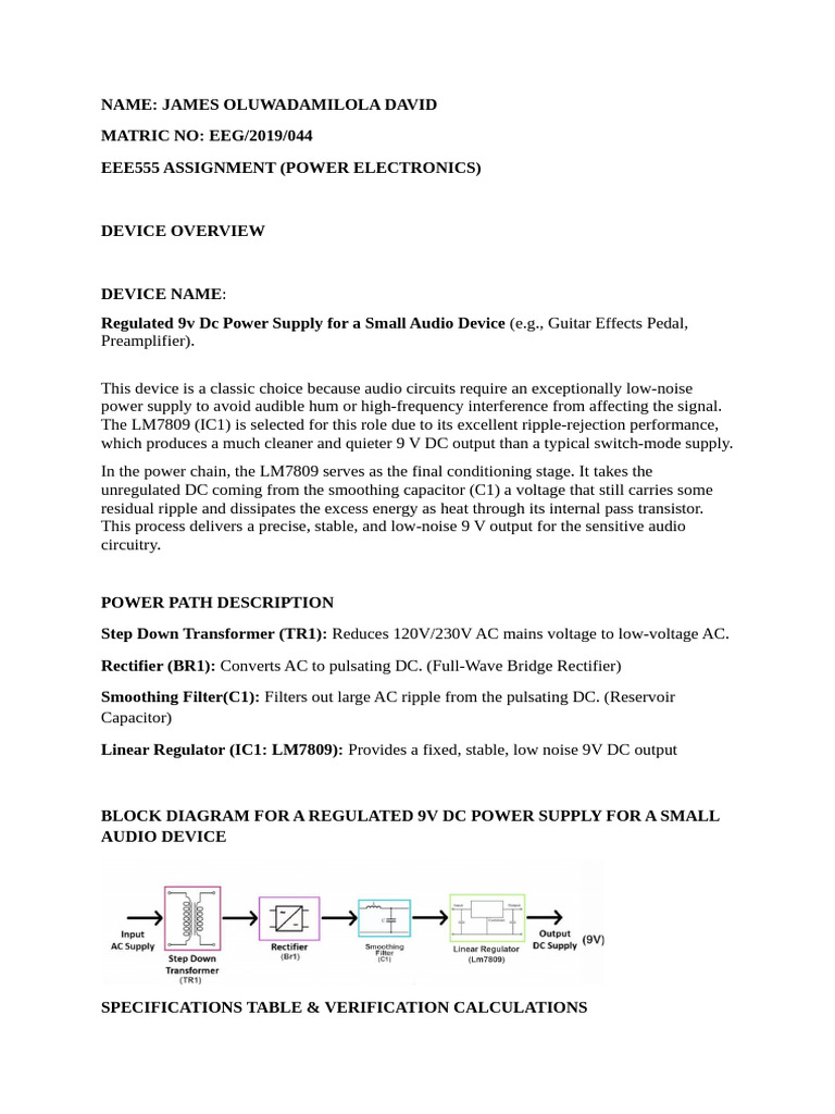 Power Electronics Design | PDF