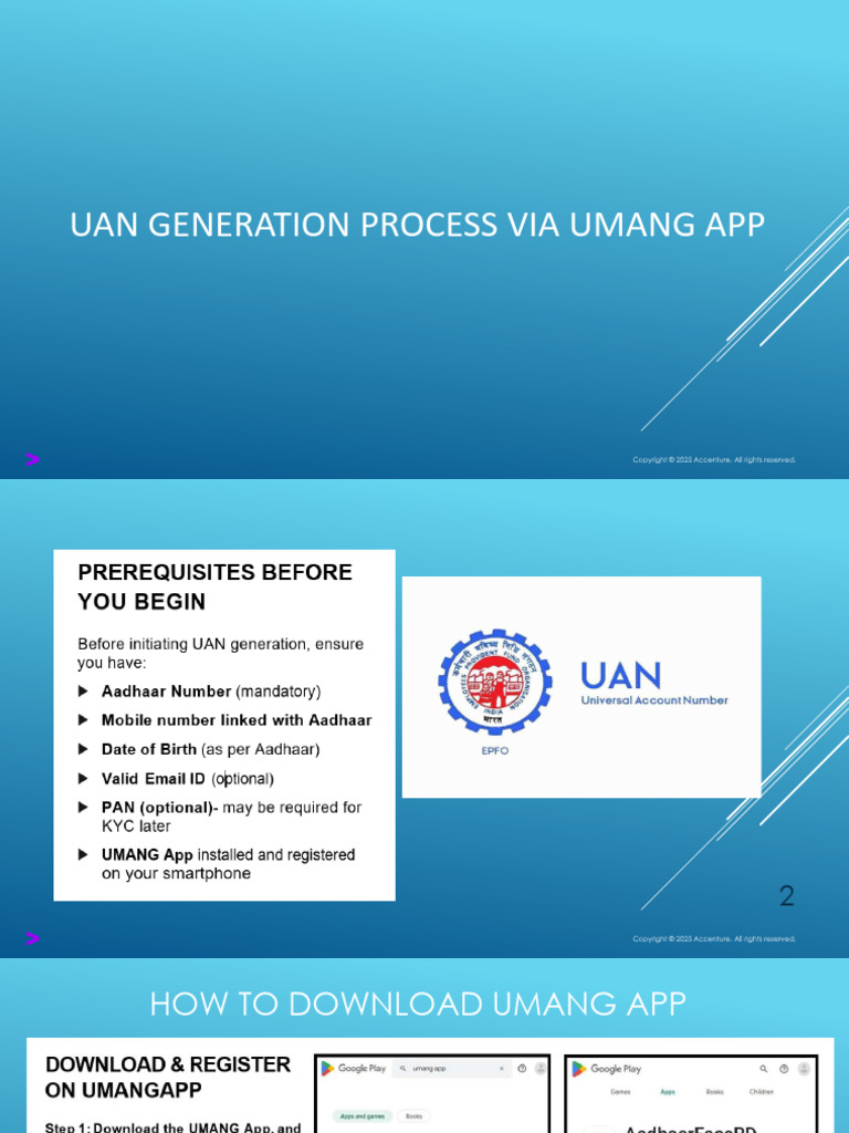 Guidelines For UAN Generartion | PDF