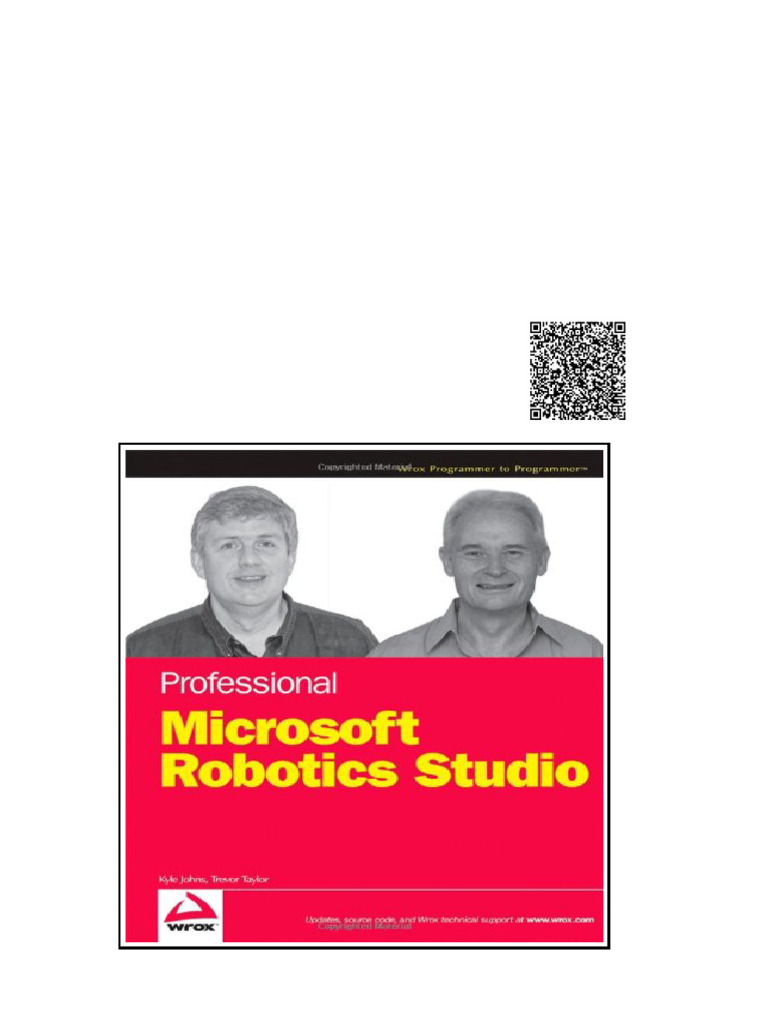 Professional Microsoft Robotics Developer Studio Wrox Programmer To ...