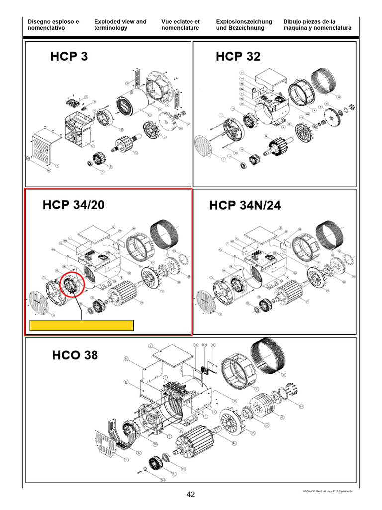 Exploded View - HCP34 | PDF