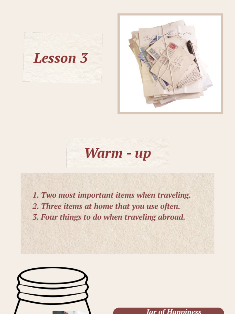 Lesson 3 | PDF
