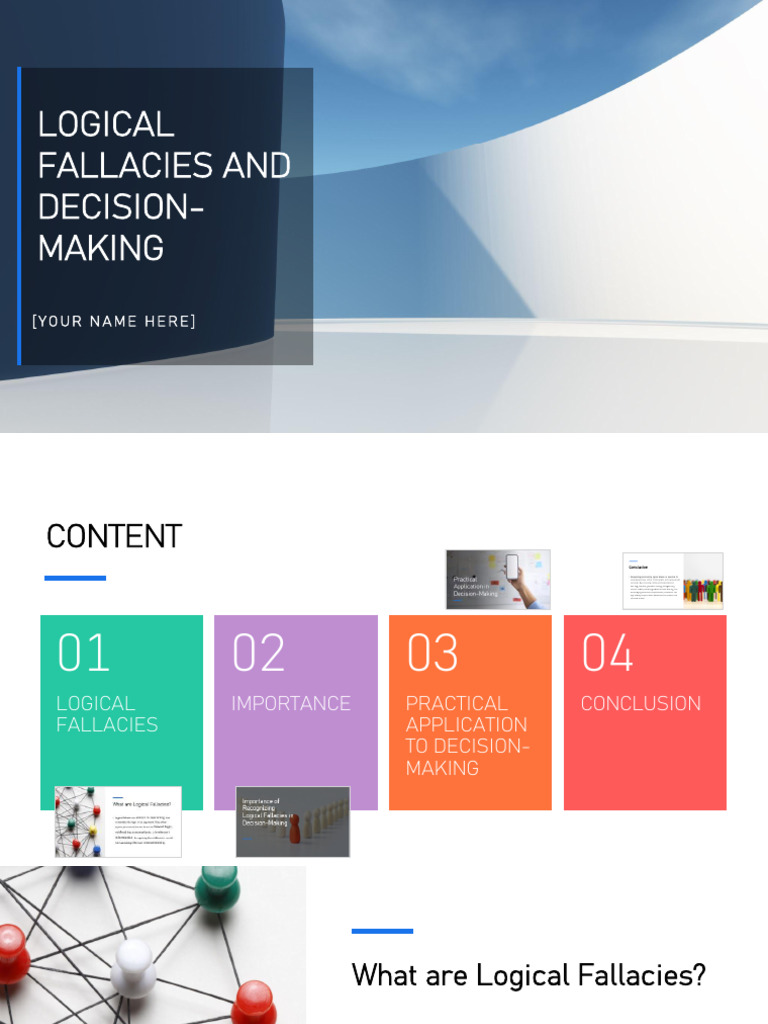Logical Fallacies AND Decision Making | PDF | Fallacy | Argument