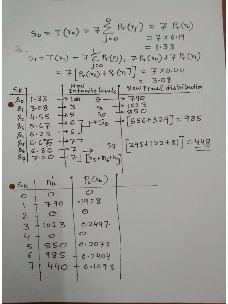 Histogram Equalization | PDF