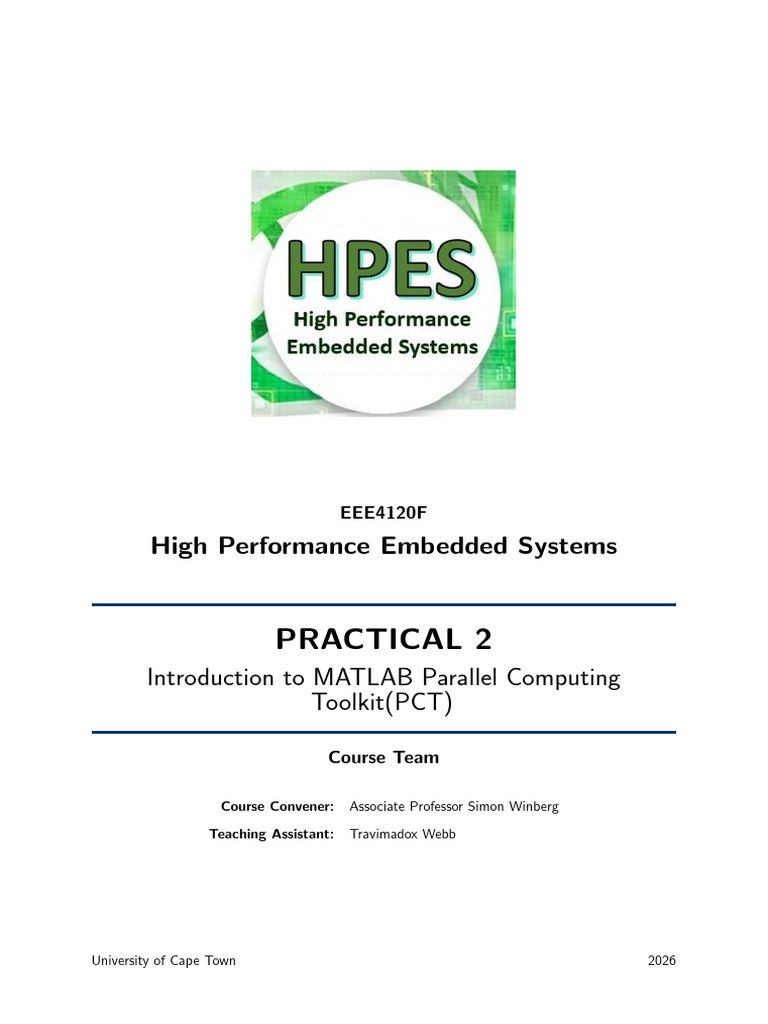 EEE4120F Practical 2 Manual v4 | PDF