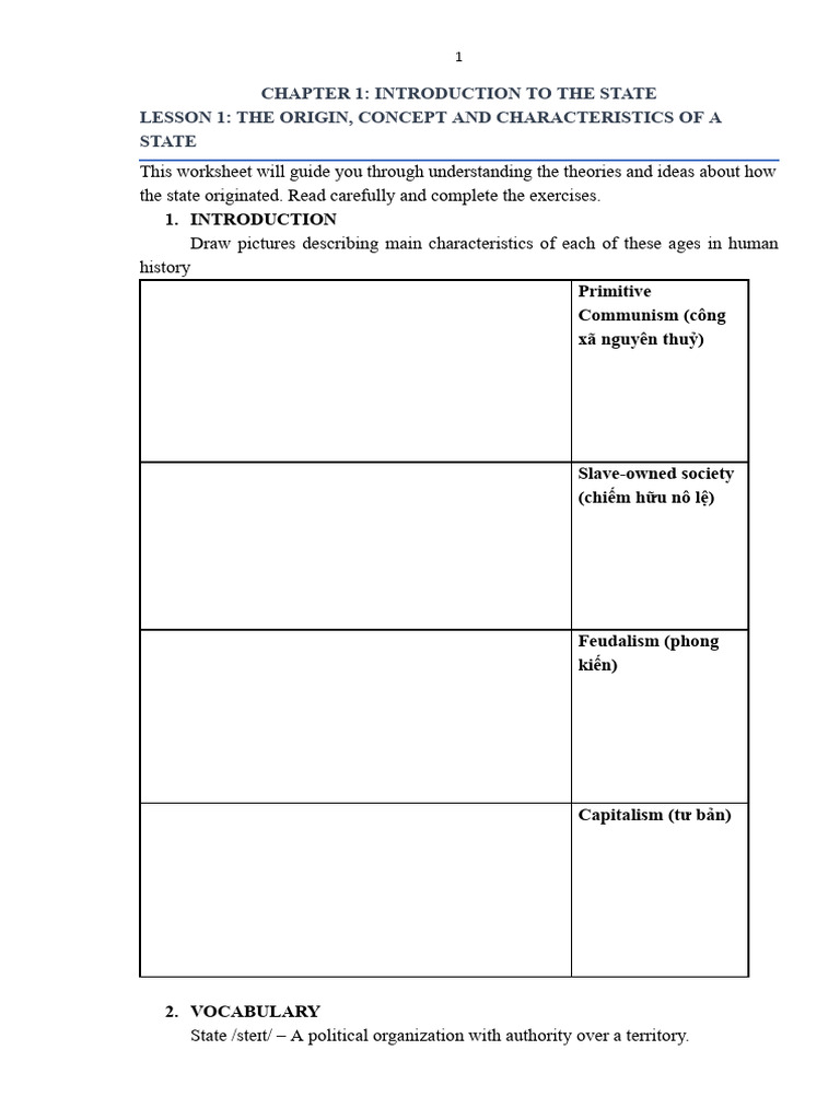 Chapter 1.lesson 1 | PDF