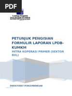 Download Tata Cara Pengisian Form Laporan Koperasi Sektor Riil by Hendra Cahyana SN101475798 doc pdf