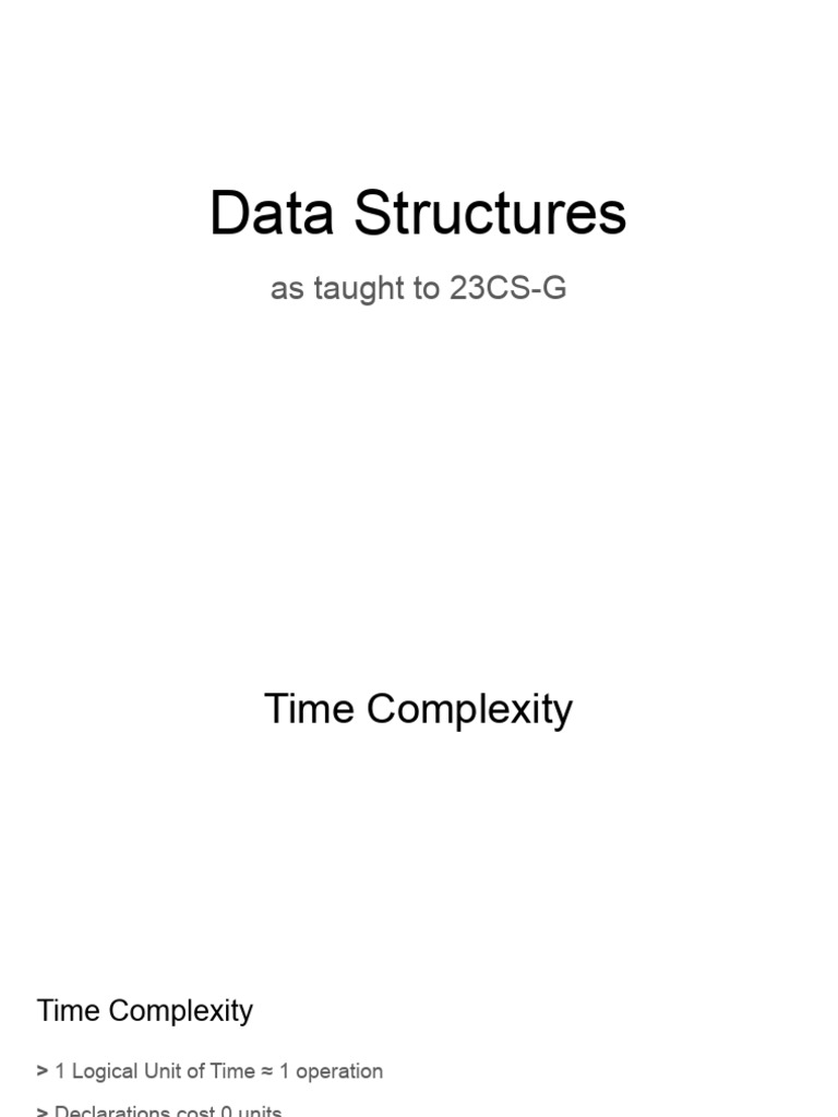 Data Structures | PDF