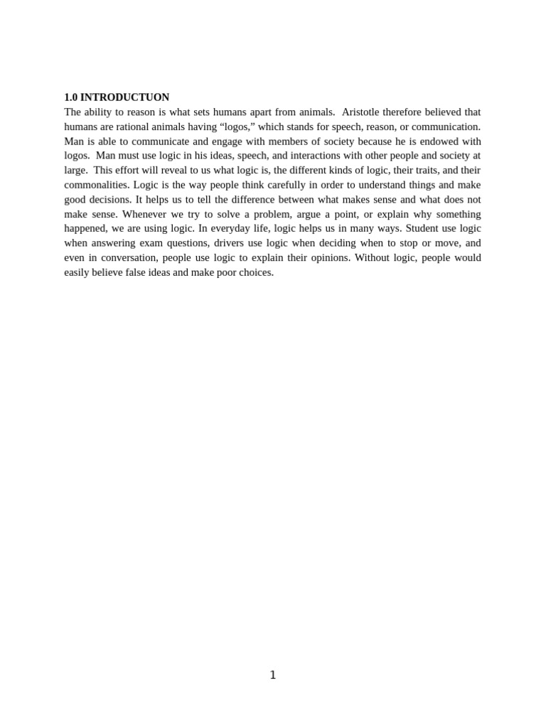Logic Research | PDF
