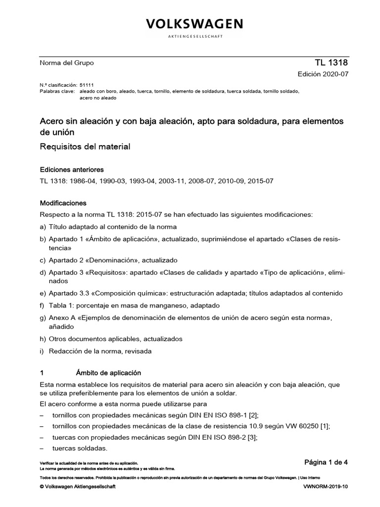 TL 1318 Es | PDF | Acero | Tornillo