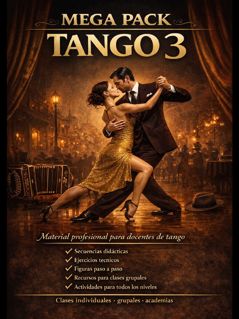 Tomo 3 Manual de Tango | PDF | Ritmo | Musica Tango