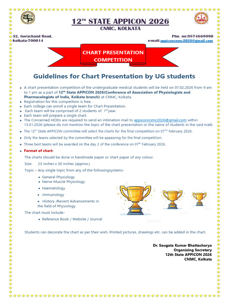 Updated Chart Guidelines APPICON 2026 - 1 | PDF