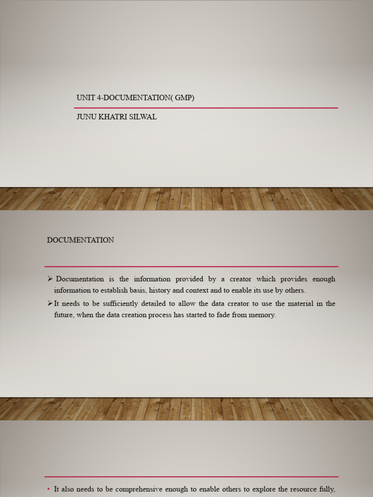 Unit 4 - Documentation | PDF