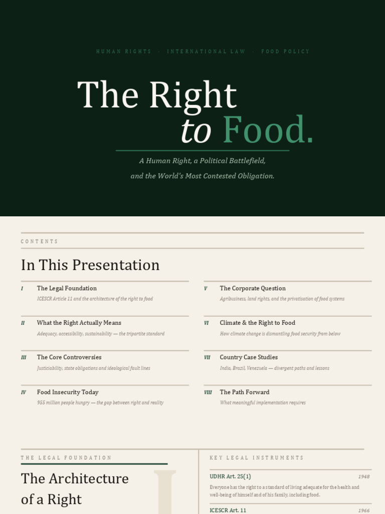 Food As Human Right - PPTX 20260312 001502 0000 | PDF