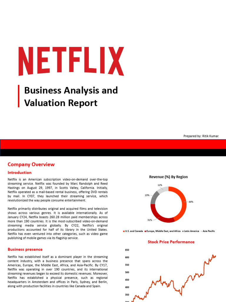 Netflix Val Report | PDF