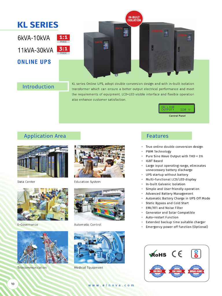 KL Series 1ph and 3ph | PDF
