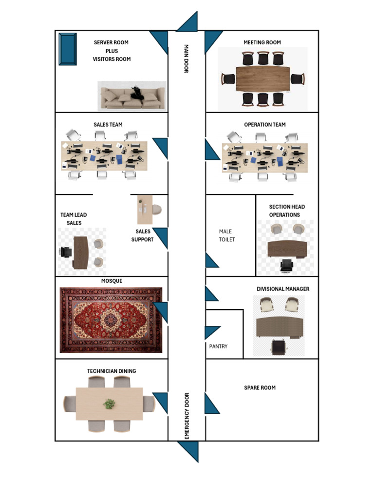 Camp 1 Office Layout | PDF